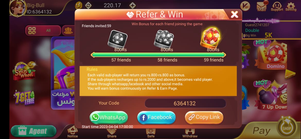 Claim Free Bonus