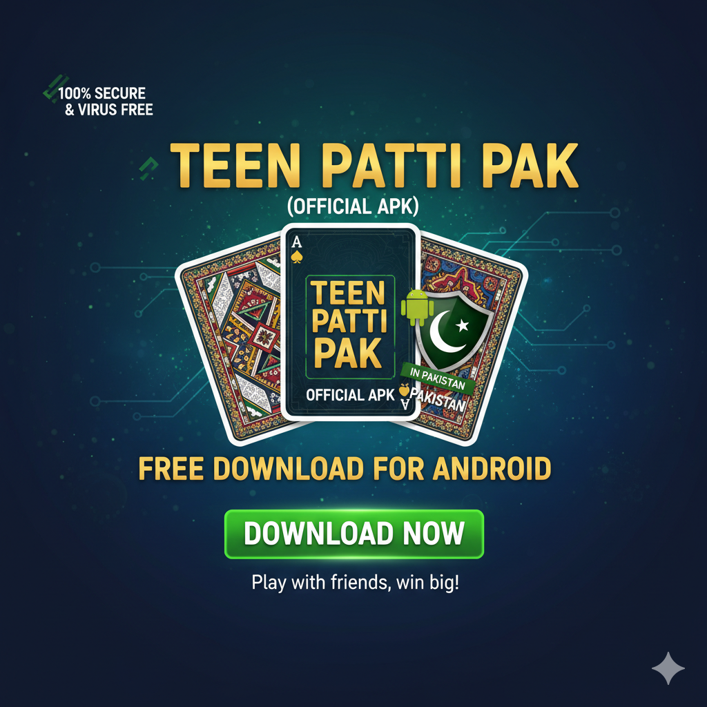 Teen Patti Pak APK (Official) Free Download for Android in Pakistan